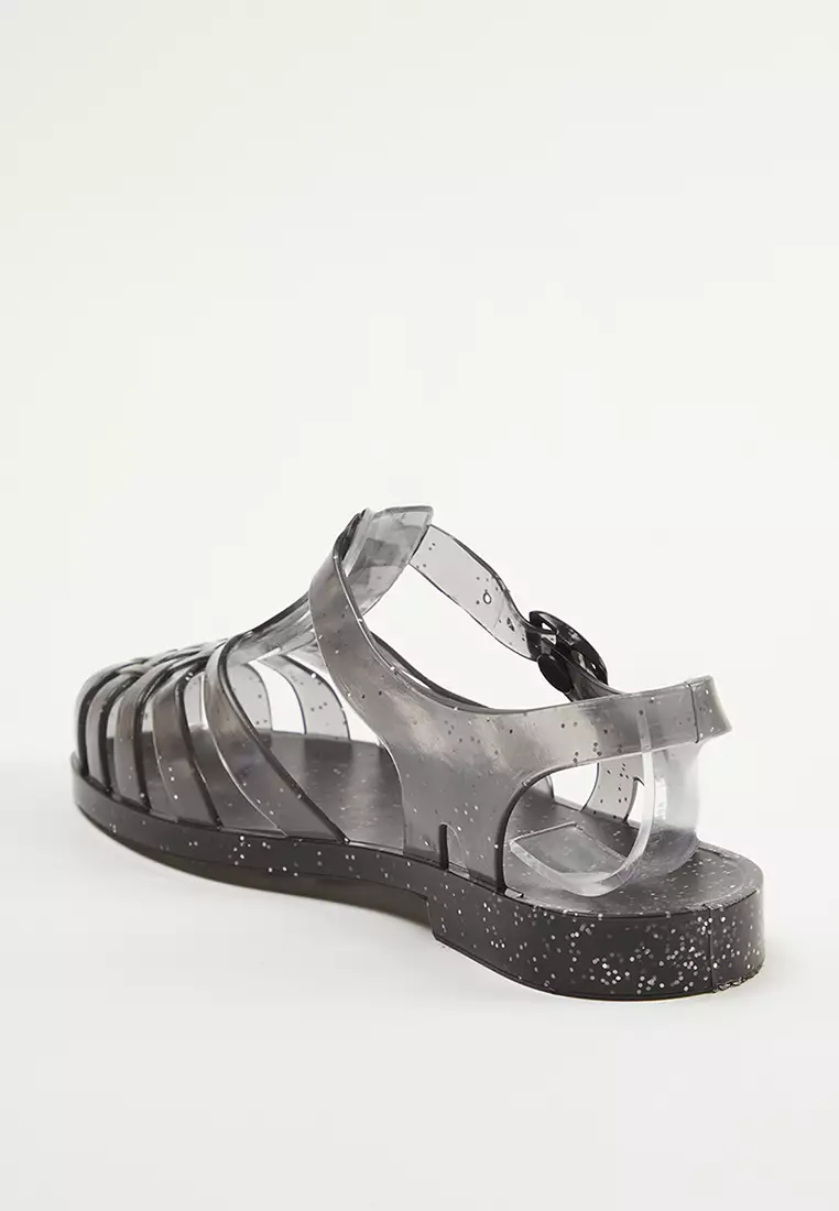 Jelly Glitter Sandals