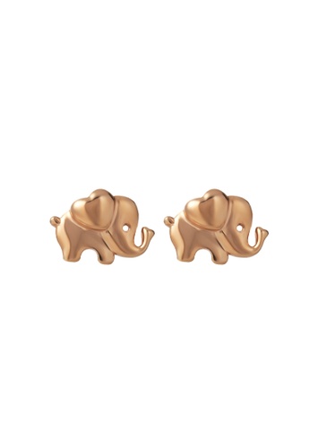 TOMEI TOMEI Rouge Collection Elephant Earrings, Rose Gold 750 2023 | Buy  TOMEI Online | ZALORA Hong Kong