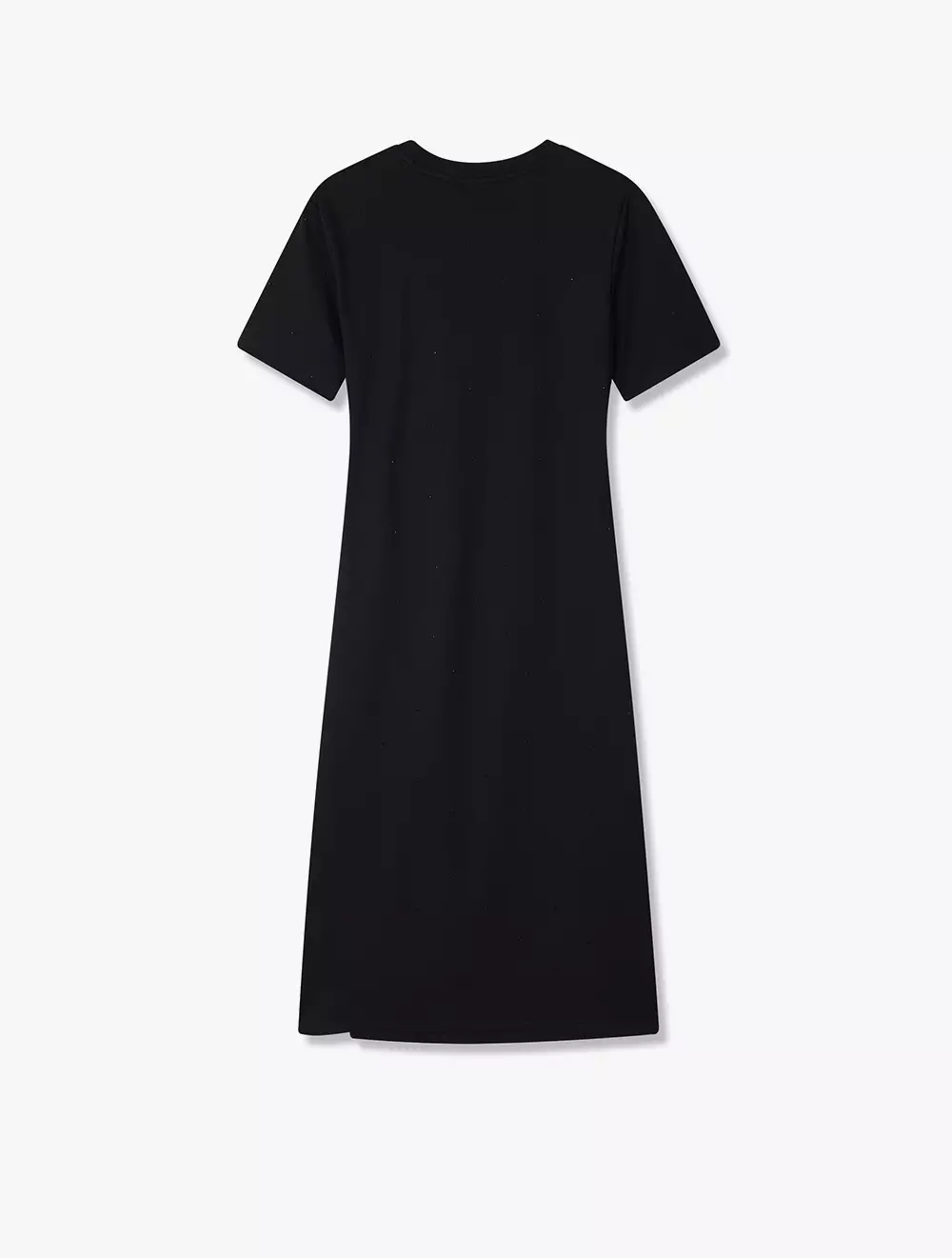 LILY Striped Pleated Dress - Black