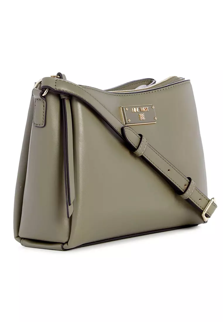 Buy Nine West Leonel 3 Compartment Crossbody Faded Army 2025 Online ...
