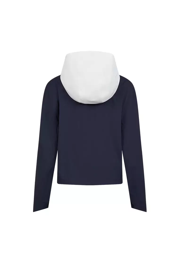 女裝 K-SWISS LOGO 拼色連帽外套