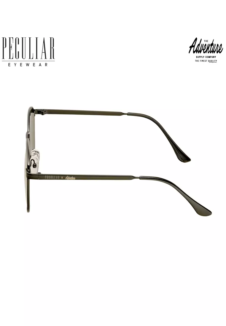 Adventure X Peculiar Eyewear Anti-Radiation UV400 Replaceable Lenses for Men and Women - Sunglasses - Black