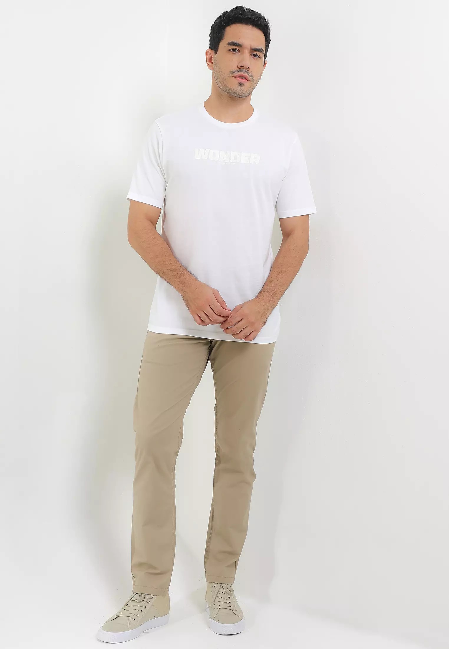 Cressida Graphic Regular T-Shirt White - J056P