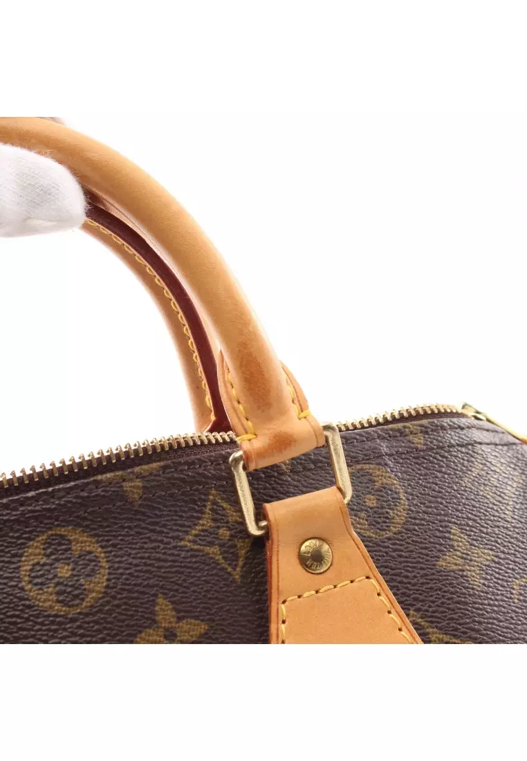 Buy Louis Vuitton Pre-loved LOUIS VUITTON Speedy Bandouliere 30 monogram  Handbag PVC leather Brown Online