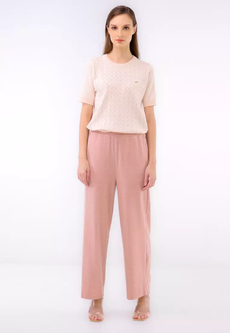 Colored Wide Leg Pants Ladies