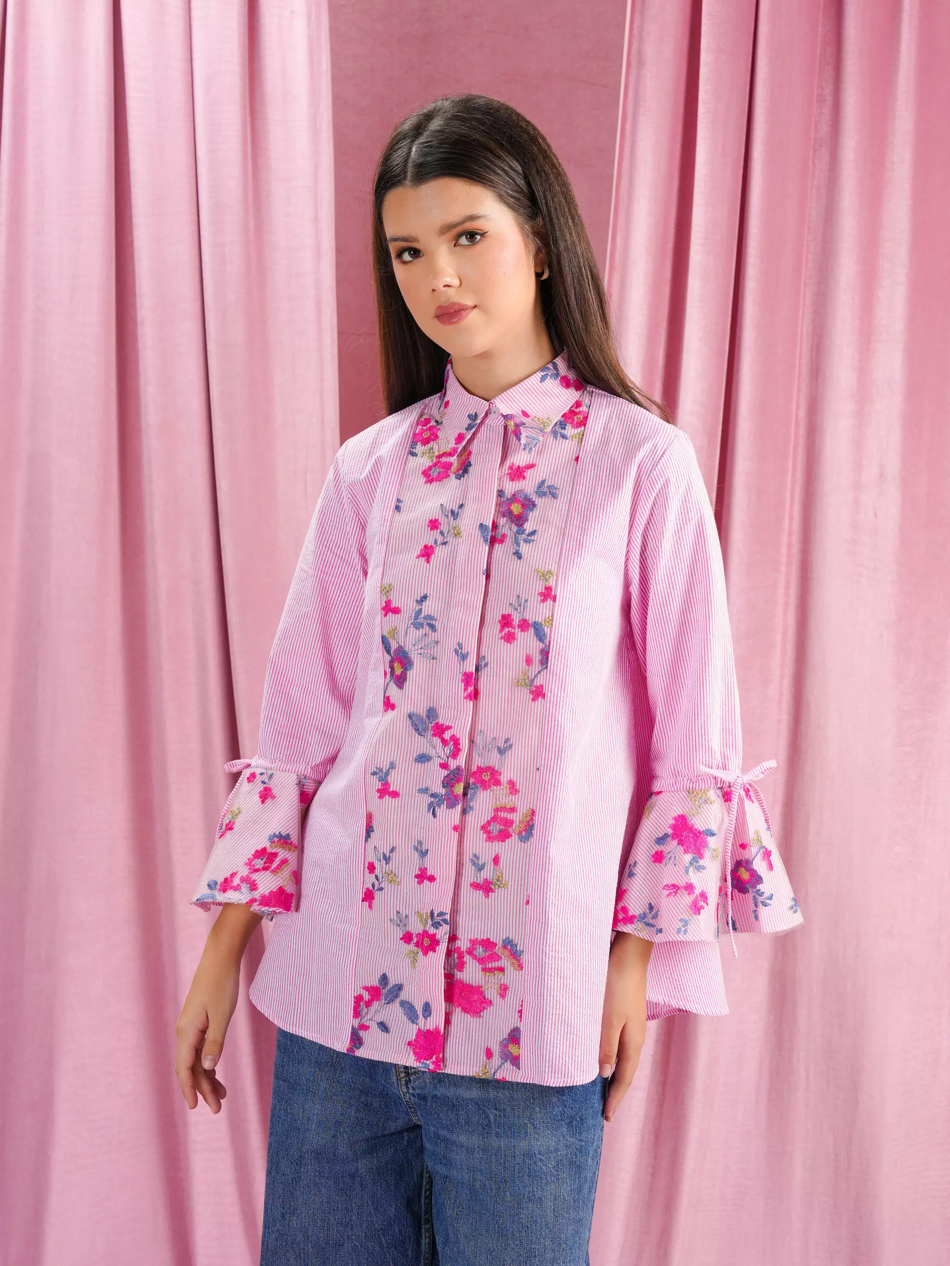 Aleza - Alaya Shirt Light Pink