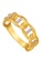 TOMEI TOMEI Dual-Tone Knotted Ring, Yellow Gold 916 81EC1ACF72F94BGS_1