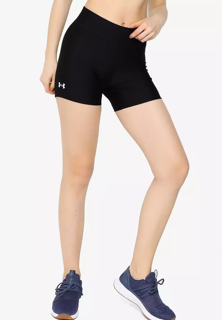 Women's HeatGear® Mid-Rise Middy Shorts