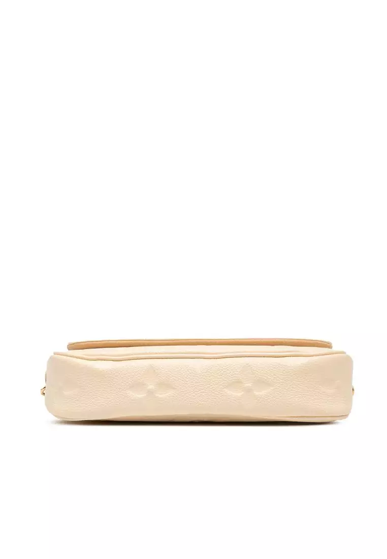 Pre-Loved Louis Vuitton Monogram Empreinte Giant Ivy Wallet On Chain