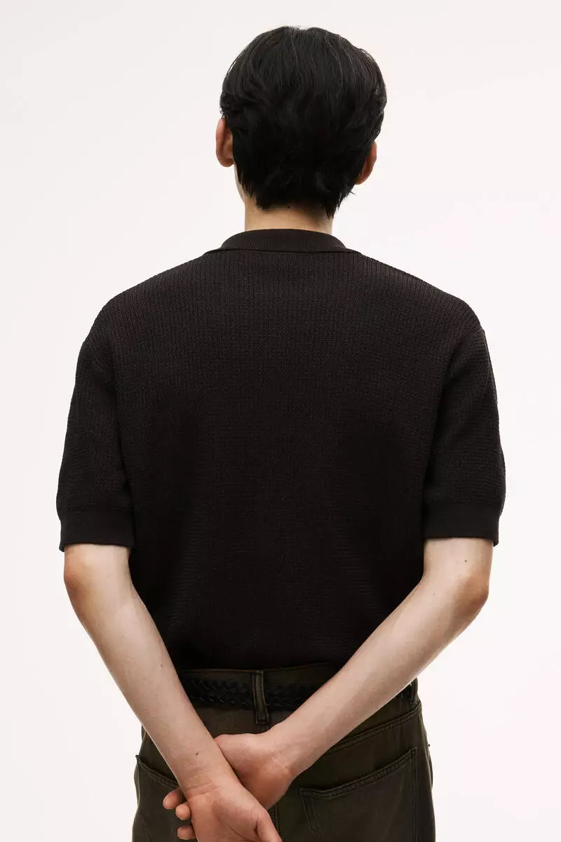 Regular Fit Knitted polo shirt
