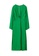 Mango green Side-Slit Satin Dress 037EBAAE030C32GS_5