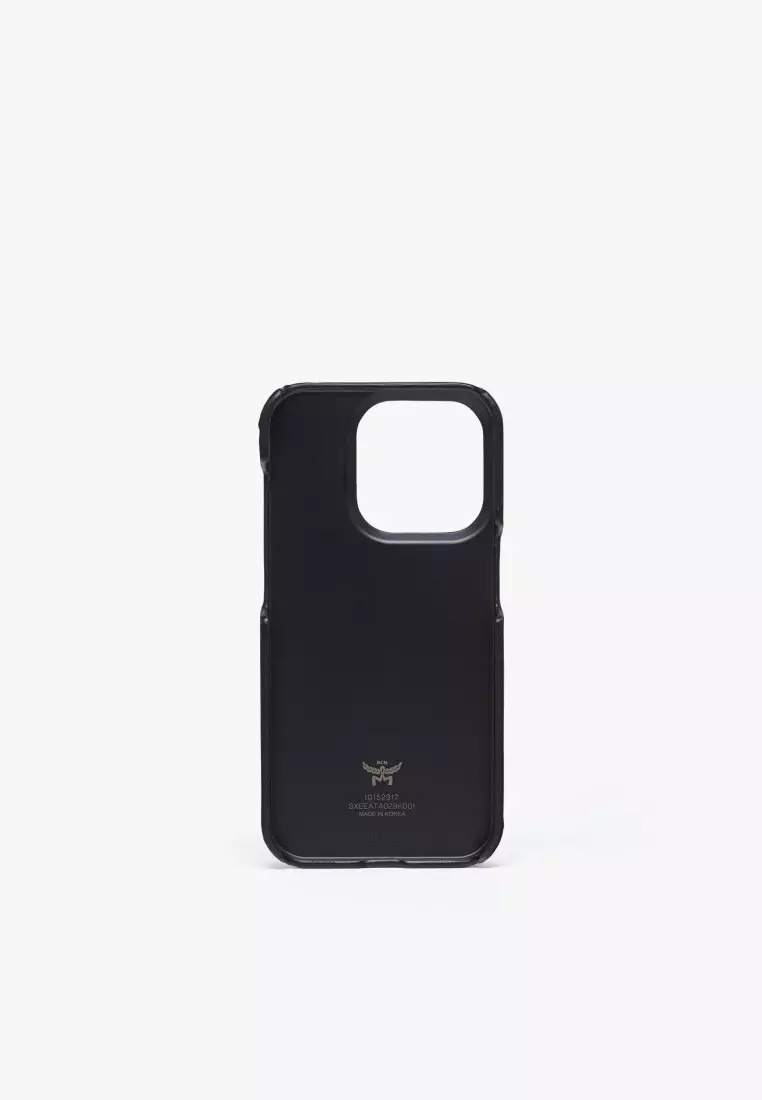 iPhoneアクセサリー MCM iPhone15ProMax Case+AirPodsPro Charm MCM]☆iPhone 15 Pro Max Case+ AirPods Pro Charm
