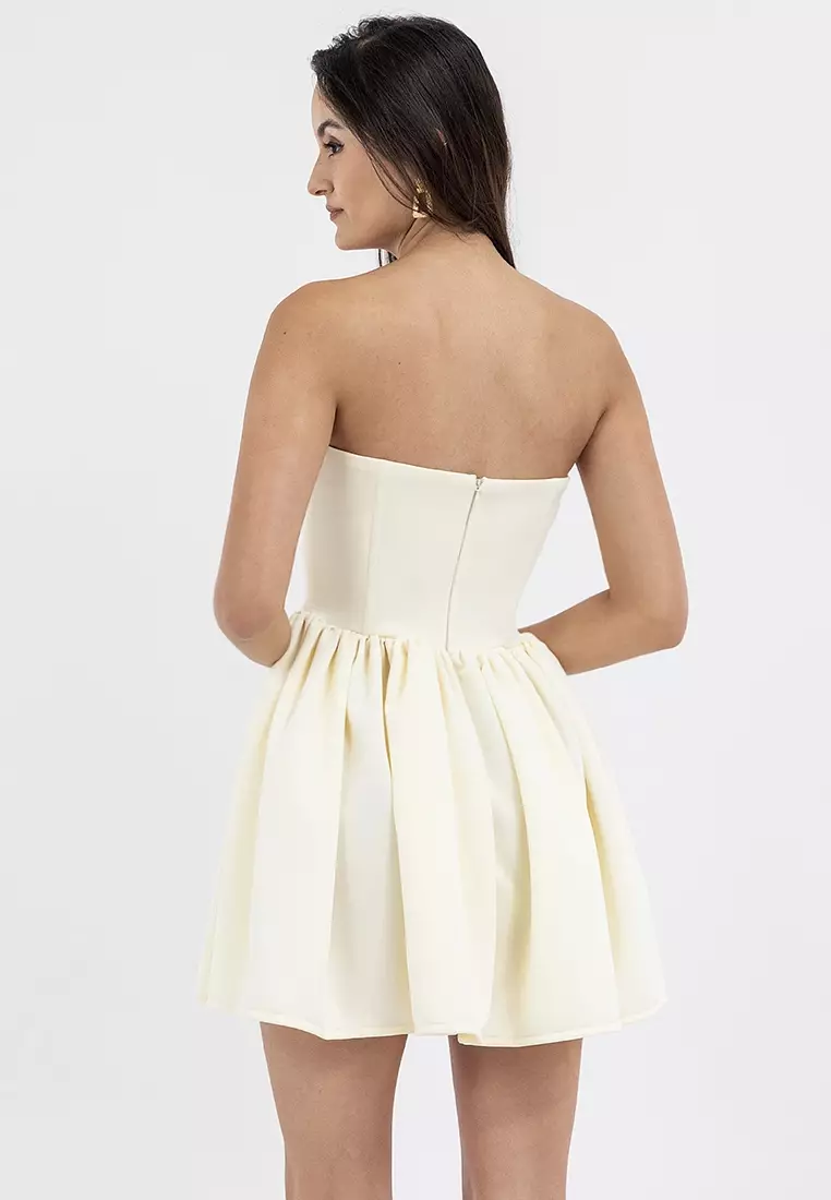 Kayla Strapless Corset Mini Dress