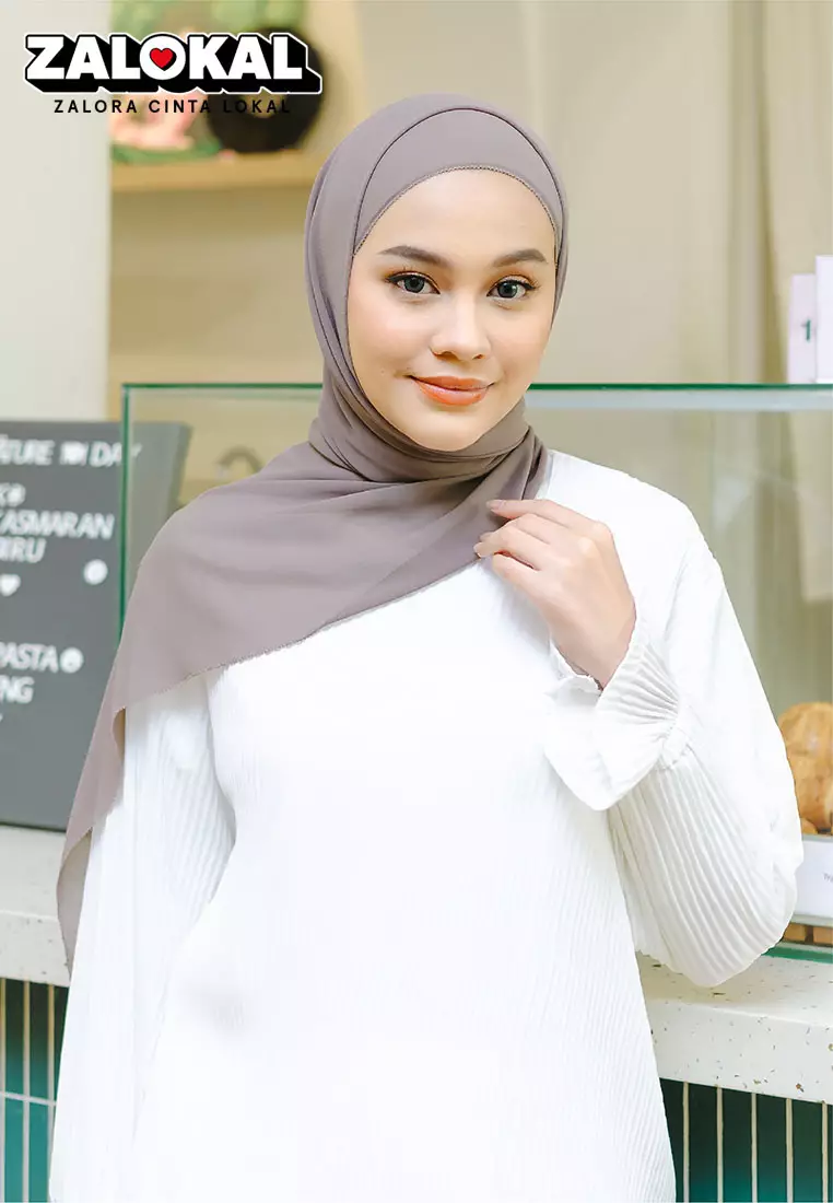 Bawal Eyelash Shawl Dark Choco