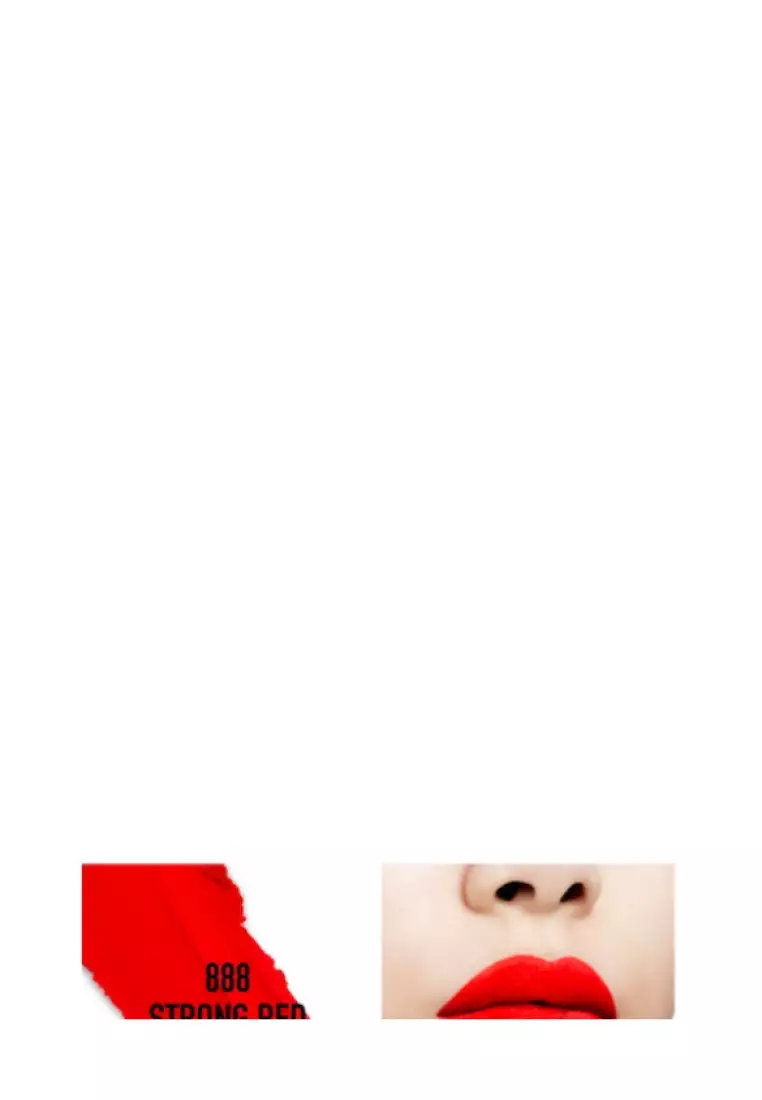 Dior Rouge Lipstick 888 Strong Red Velvet Finish