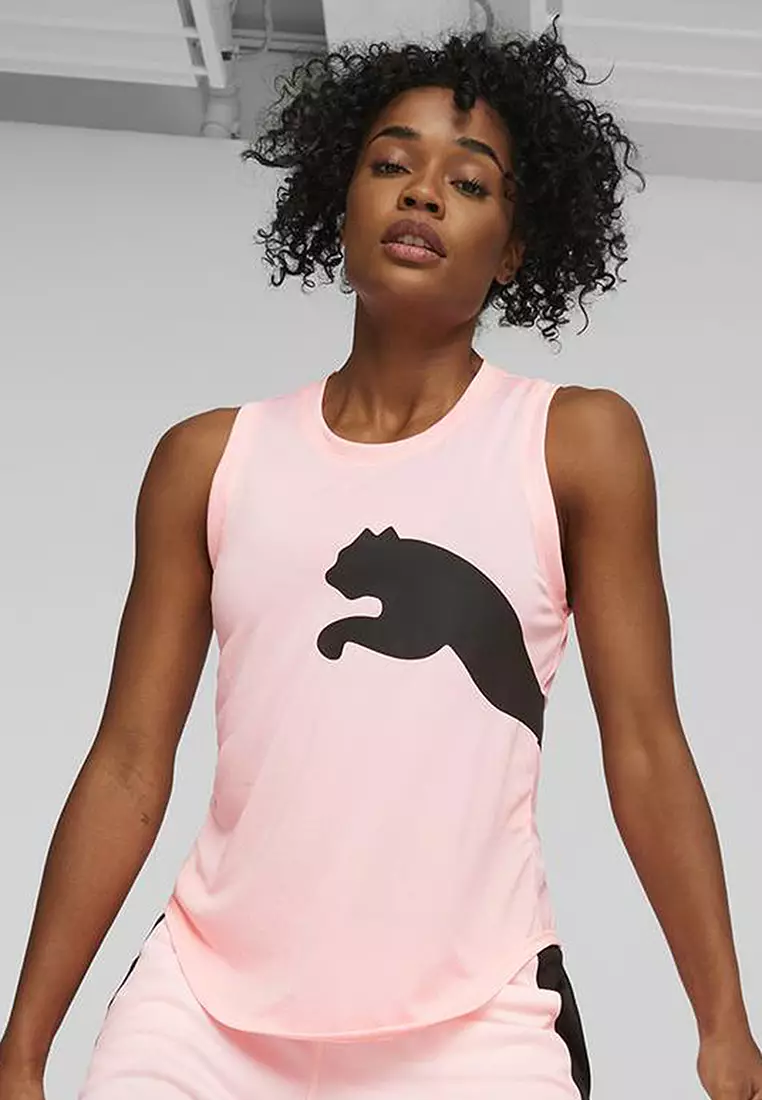 Jual PUMA Train All Day Big Cat Tank Top Original 2024 ZALORA Indonesia