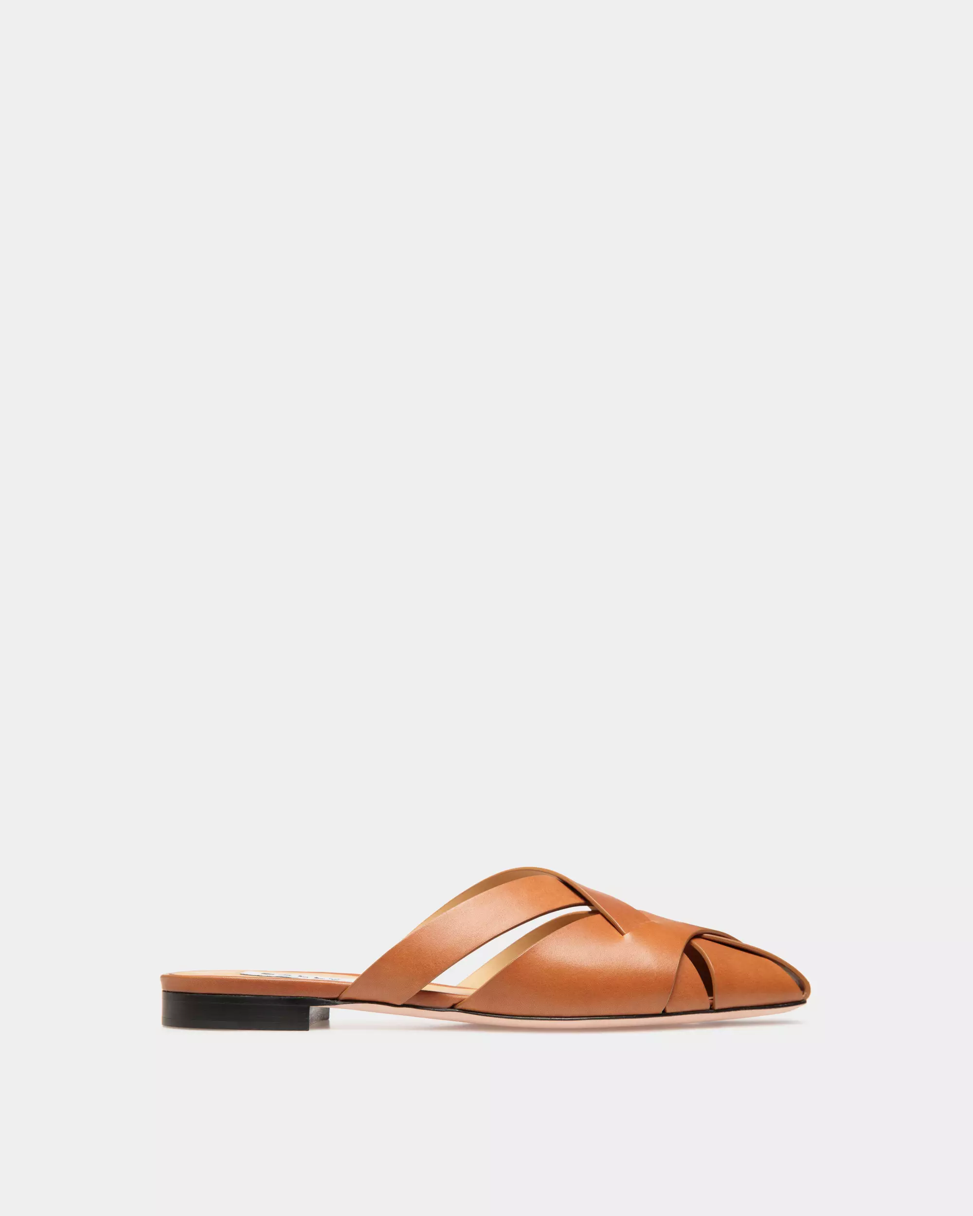 Bally Sarsi Leather Sandal - Brown