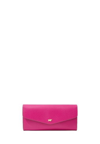 Braun Buffel pink Ophelia 2 Fold Long Wallet F6BA8AC47E97D5GS_1