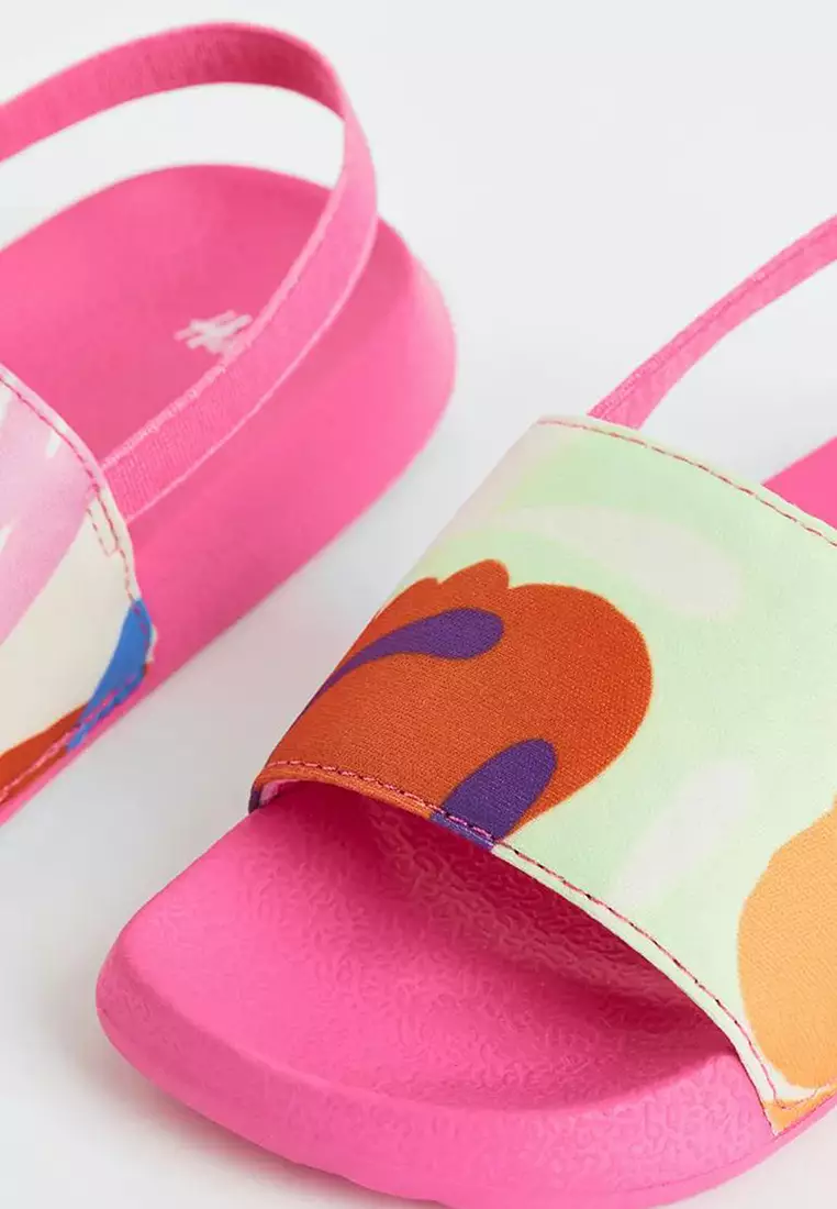 Buy H&M Printed Pool Shoes Online ZALORA Malaysia