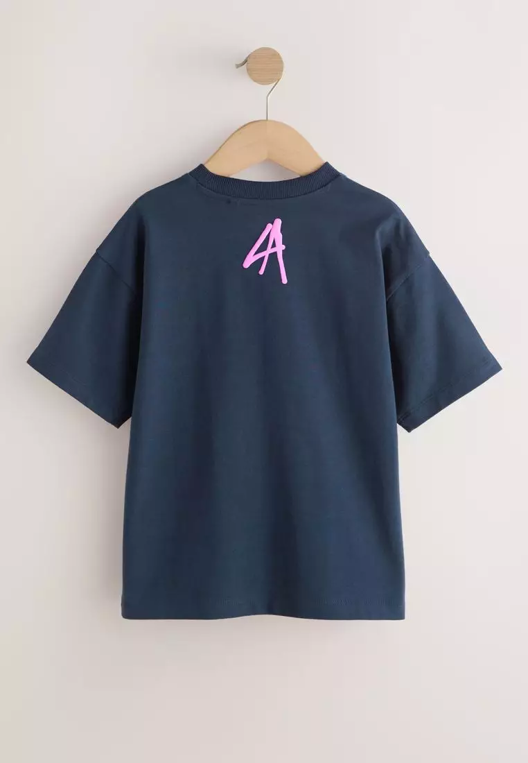 Relaxed Fit Short Sleeve Graphic T-Shirt