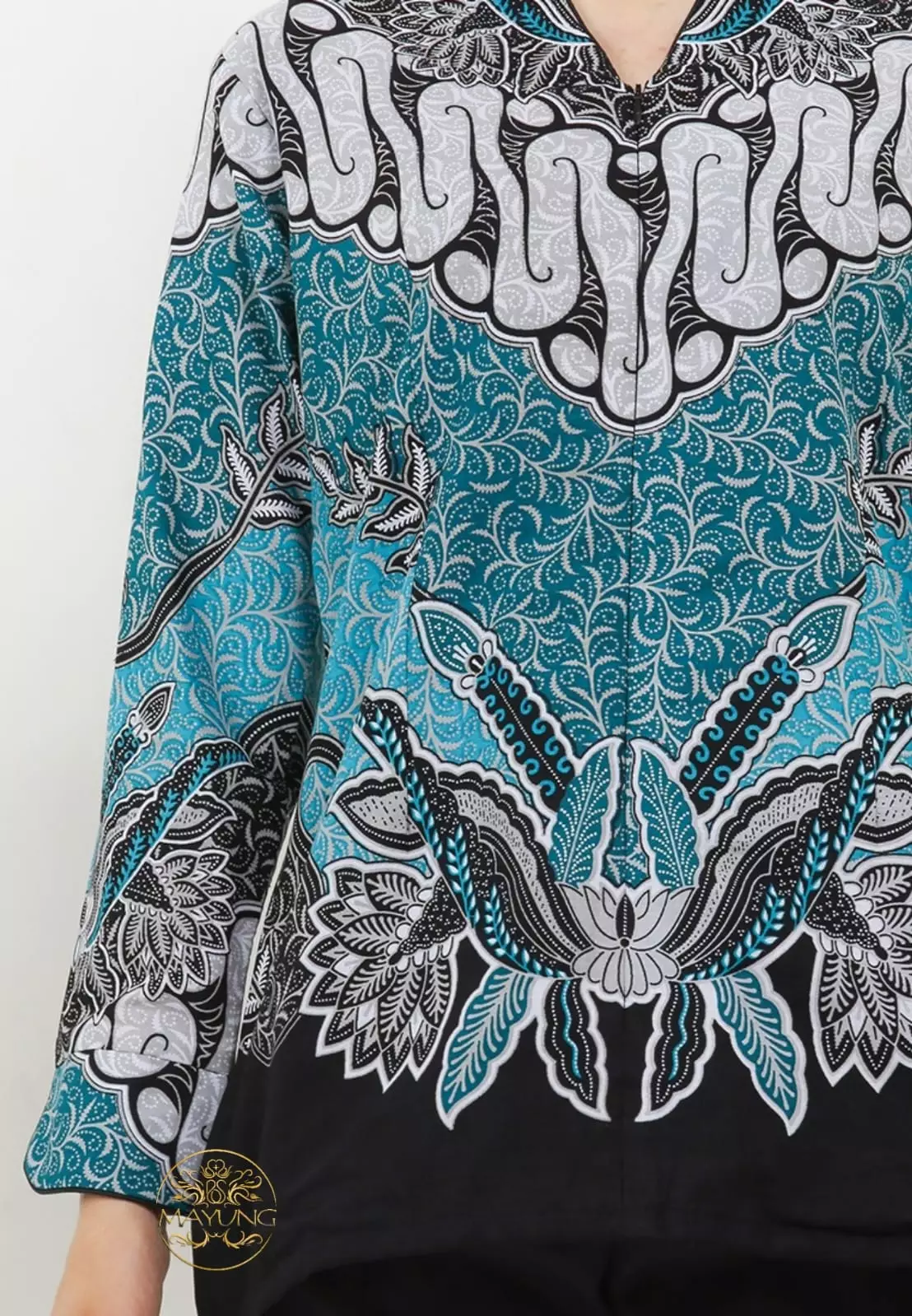 Blouse Batik Gelung Hejo Premium Slimfit Elegant