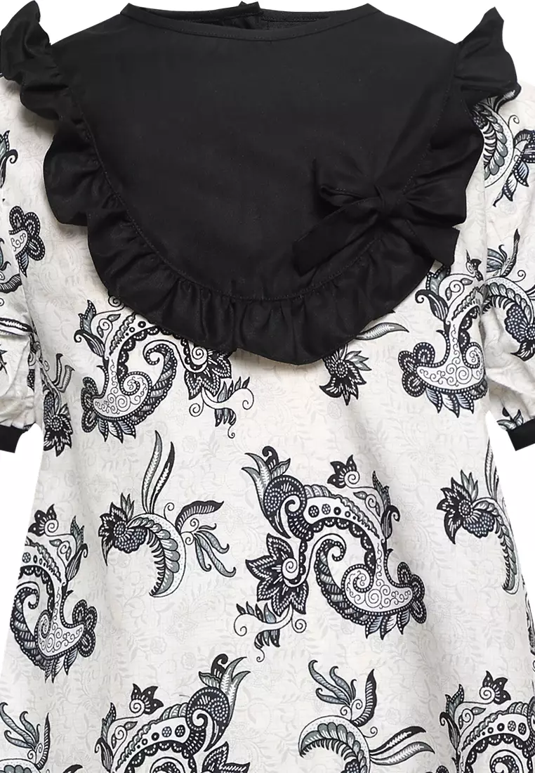 Baju Anak Perempuan Dress Meira White