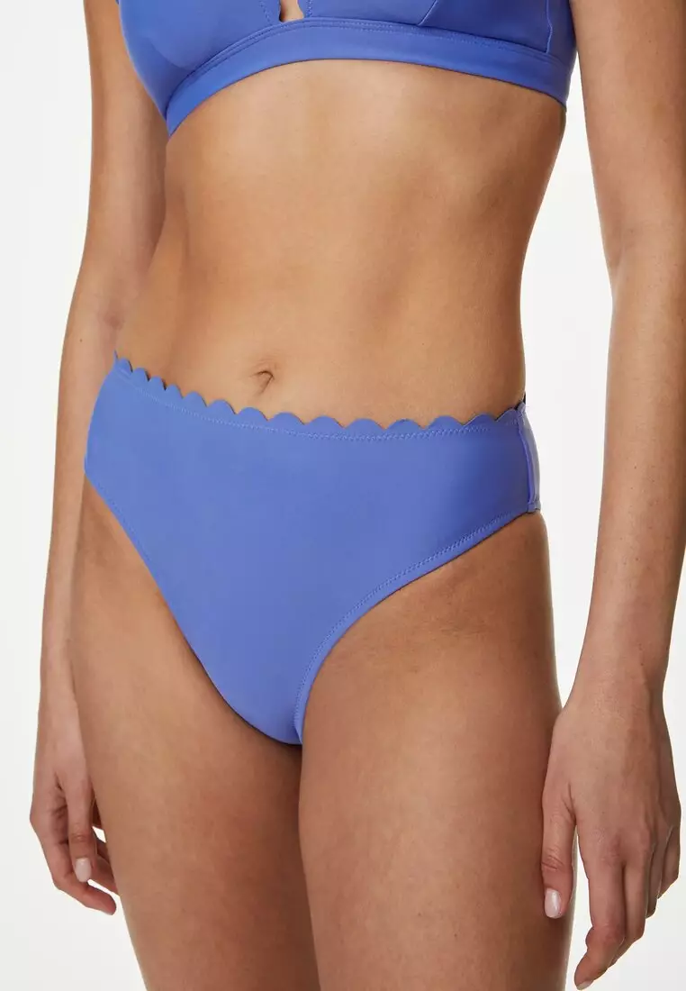 Scalloped swimsuit bottoms hot sale