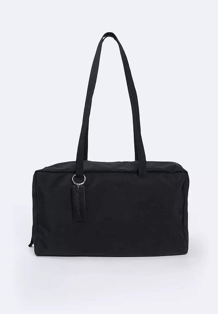 Medium Nylon Bowler Bag