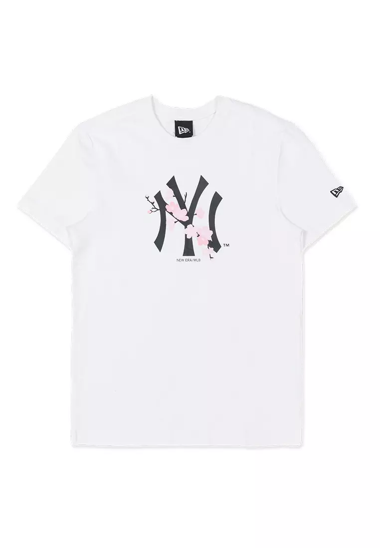 Nike MLB New York Yankees Large Logo Short Sleeve T-Shirt White