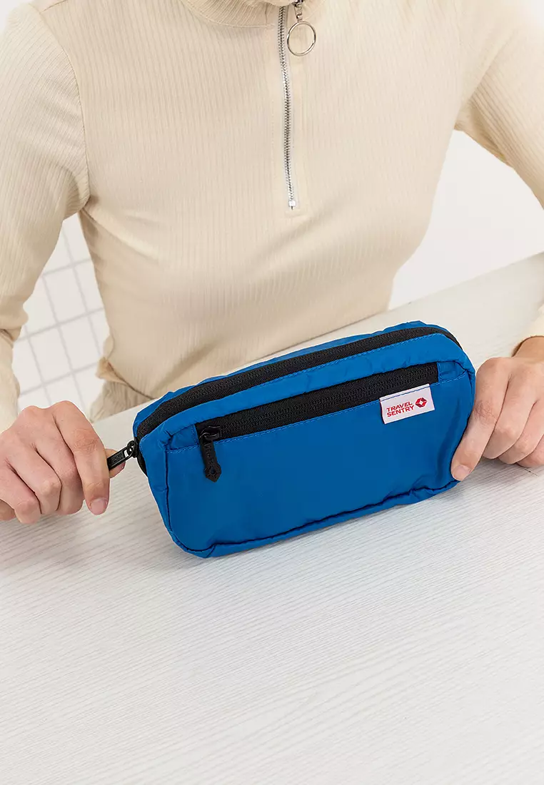 RFID Travel Organizer Blue