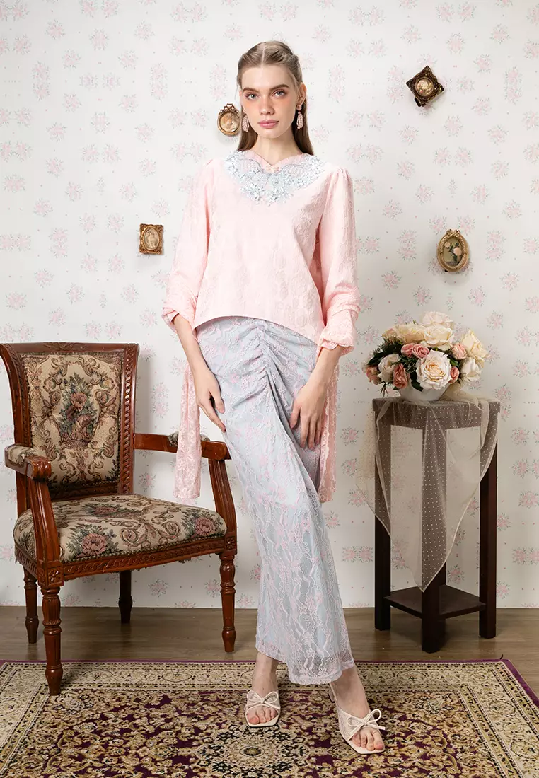 RIANI KURUNG KEDAH WITH SELENDANG SET