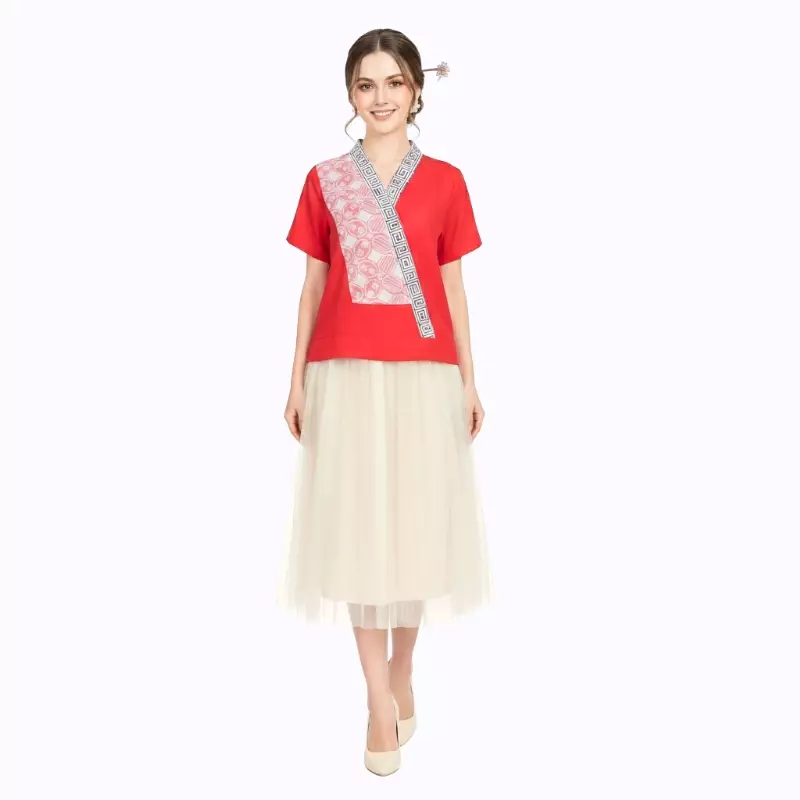 Rok Tulle Wanita - Bhatara Batik Cinderella Skirt - Rok Tutu Midi Modern