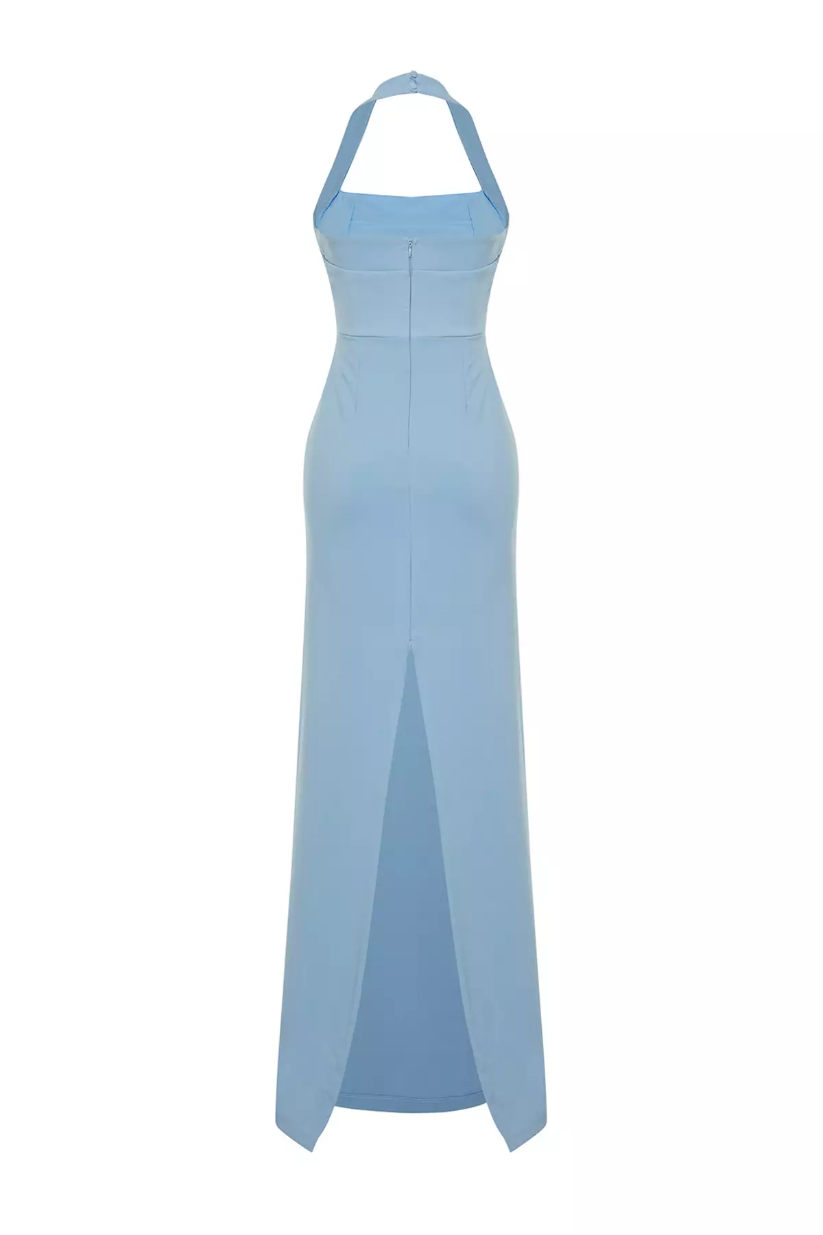 Halter Evening Maxi Dress