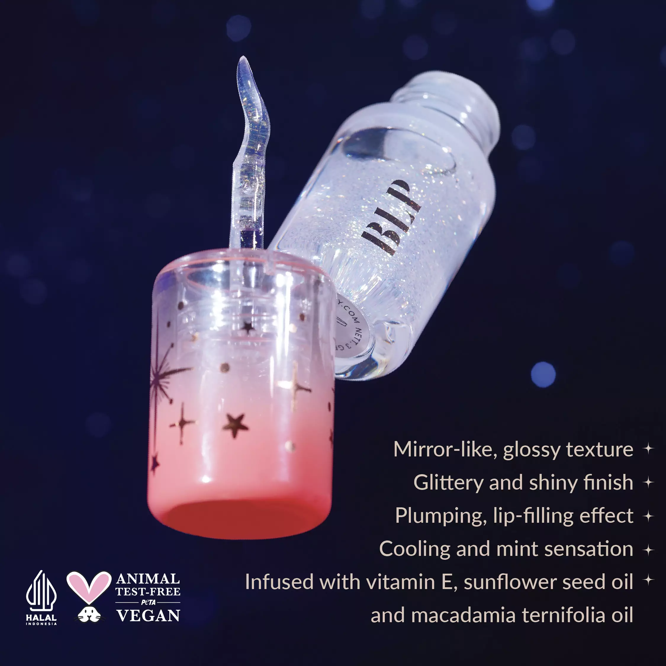 BLP x Nadin Amizah - Lip Cloud - Orion x Galactic Gloss - Bundle