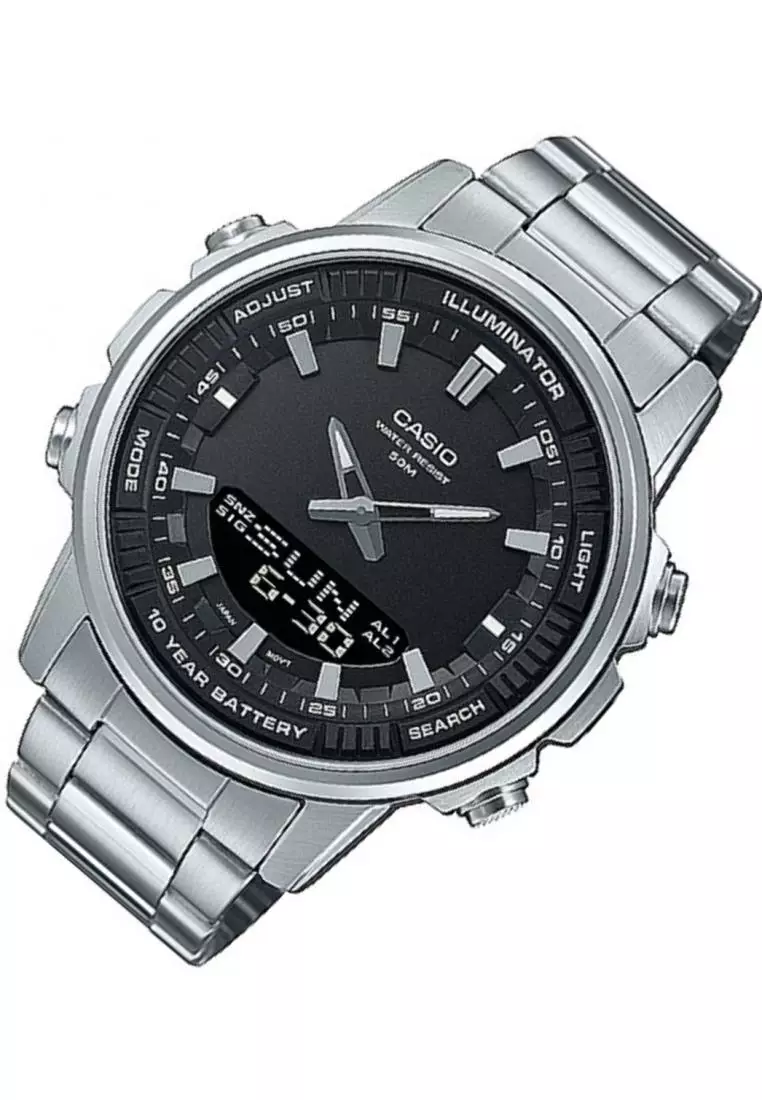 Buy Casio Digital Analog Watch AMW-880D-1A 2024 Online | ZALORA Philippines