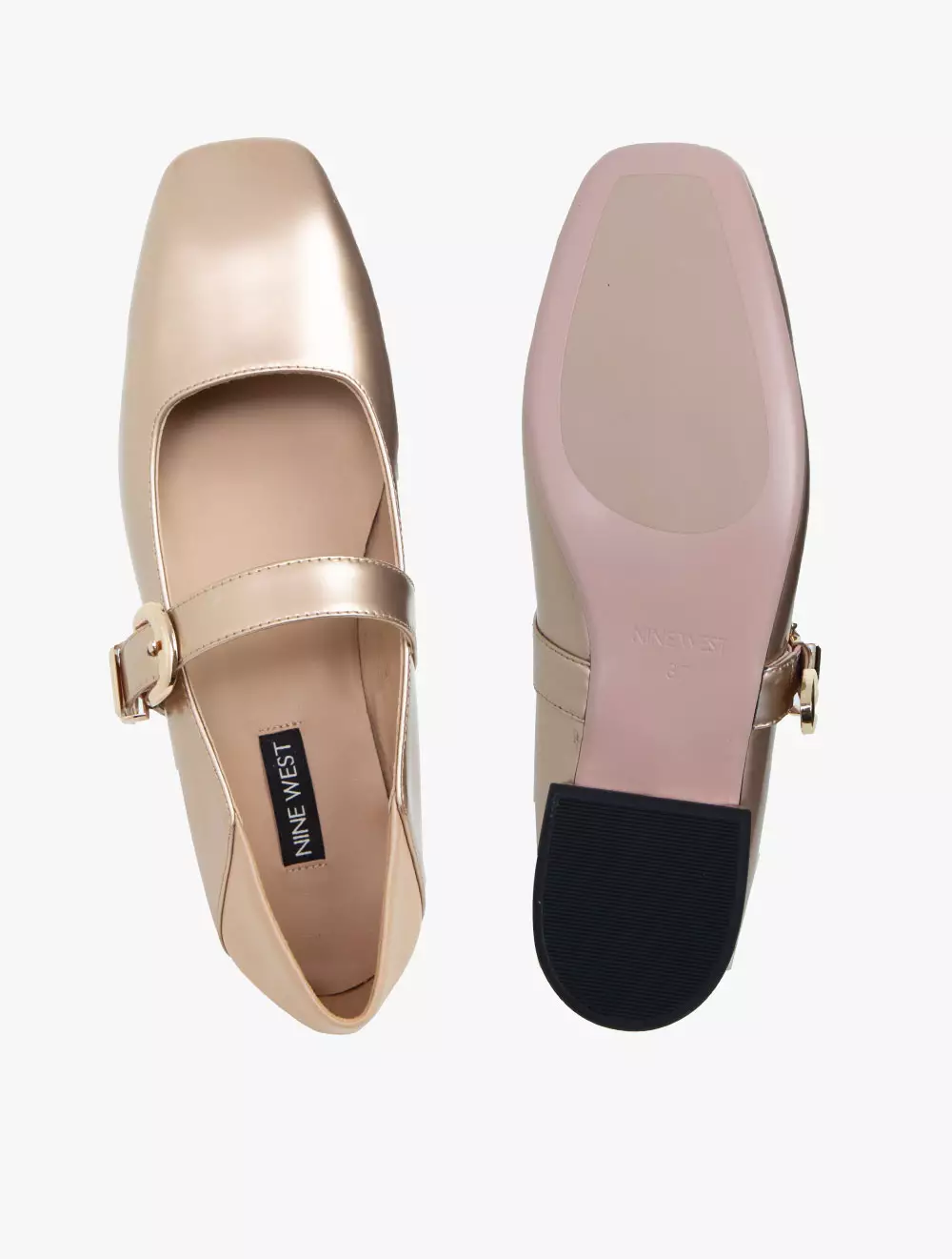 Nine West 2005P-52 Women's Mary Jane Heels - Champagne