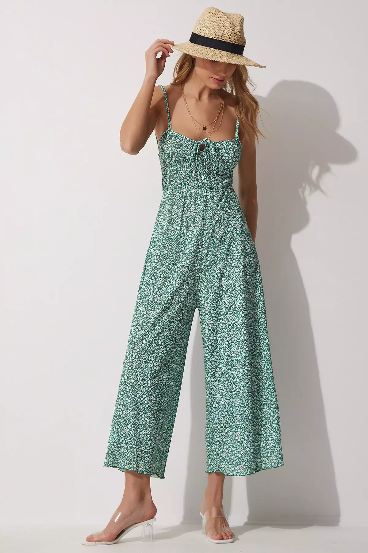 Floral Print Jumpsuit