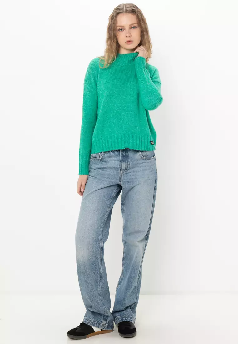 Essential Mock Neck Jumper