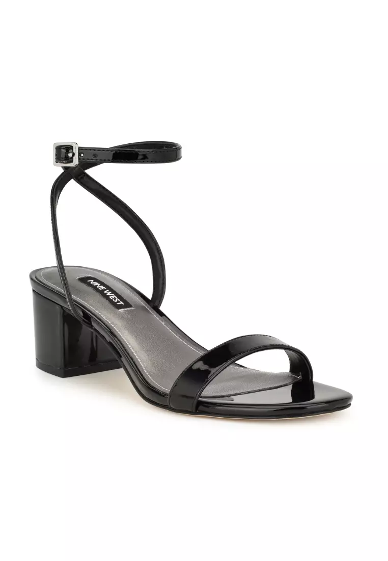 Buy Nine West Nine West Allora Block Heel Almond Toe Dress Sandals