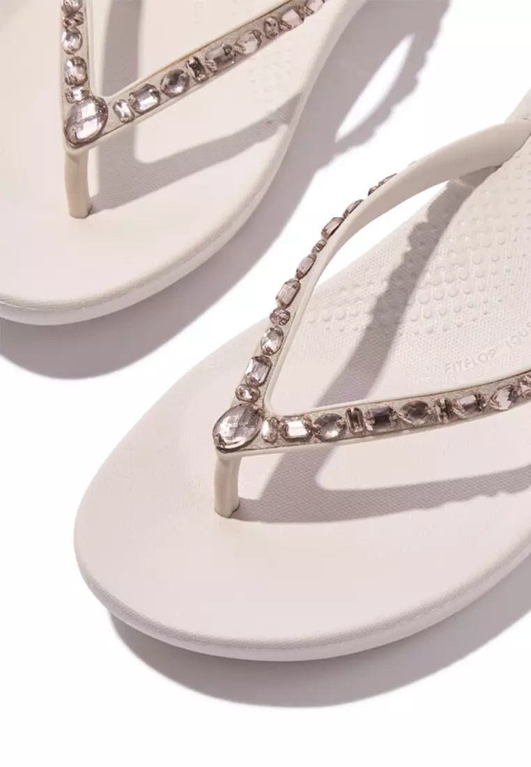 Iqushion Multi-crystal Ergonomic Flip-flops