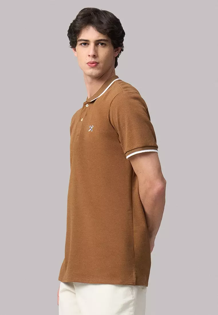 Polo Shirt With Contrast Trim