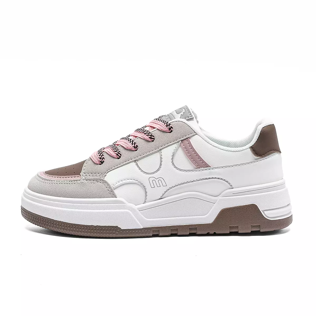 Sneakers Cewek Modis Kasual Sepatu Wanita Motif Simpel Q2516