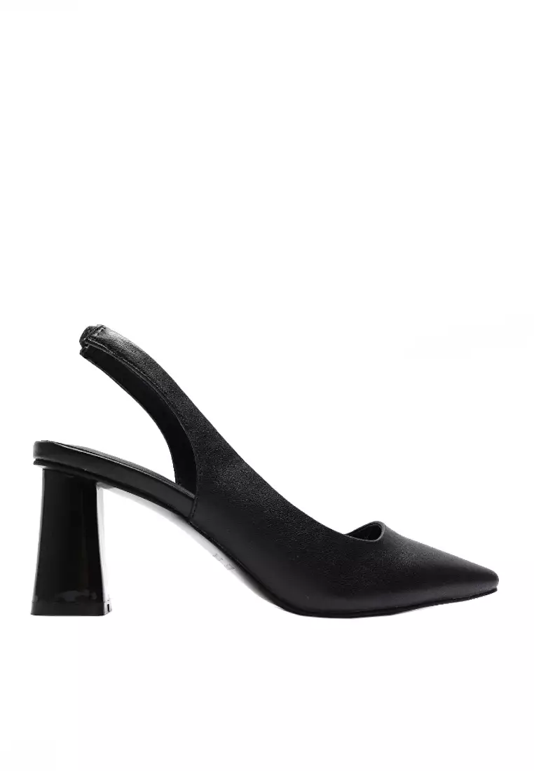 Discount on Twenty Eight Shoes  shoes - SKU: VANSA Pointed Ankle Strap Mid-Heel Shoes VSW-H2232