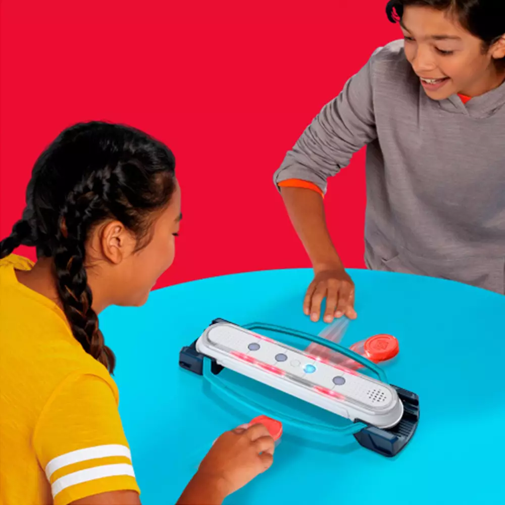 HASBRO GAMING HYPERSHOT ELECTRONIC TABLETOP HOCKEY GAME - MIX