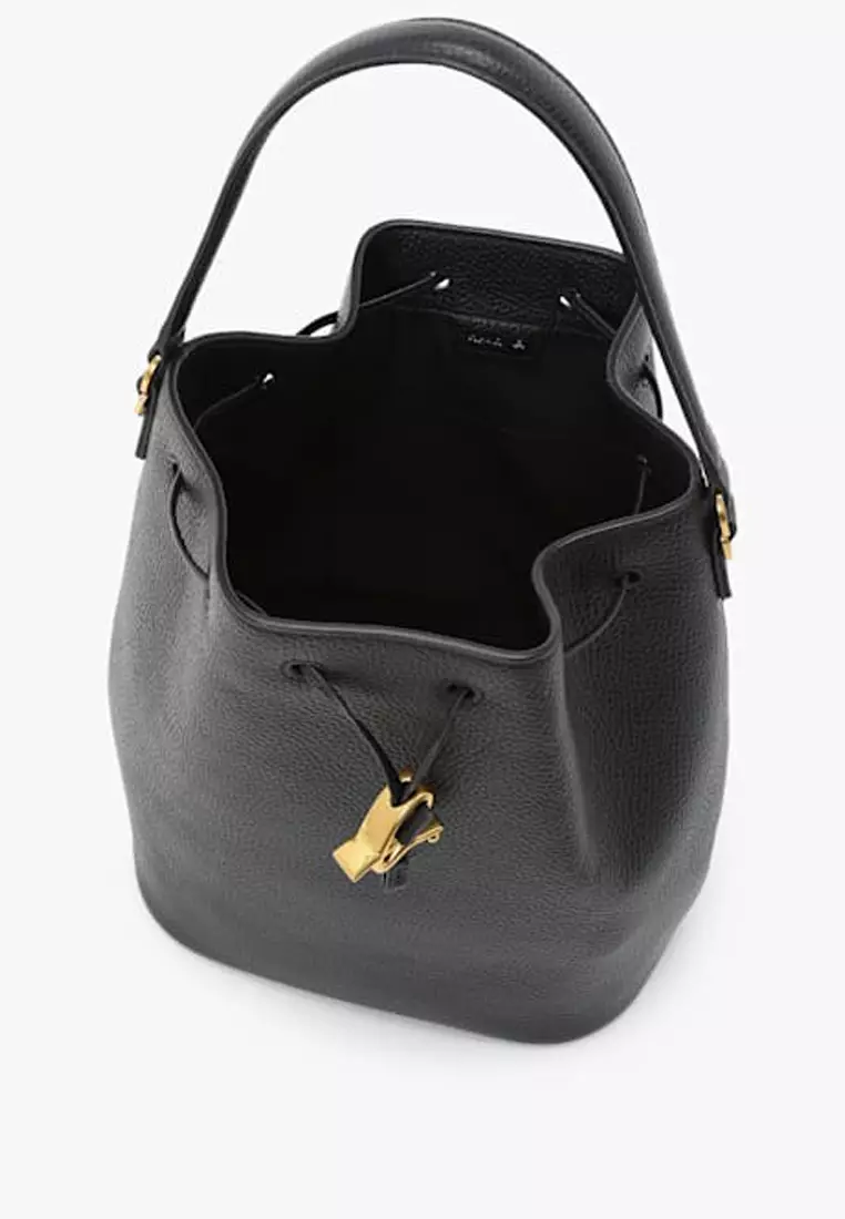 Buy agnès b. b. Logo Drawstring Bucket Bag 2026 Online | ZALORA