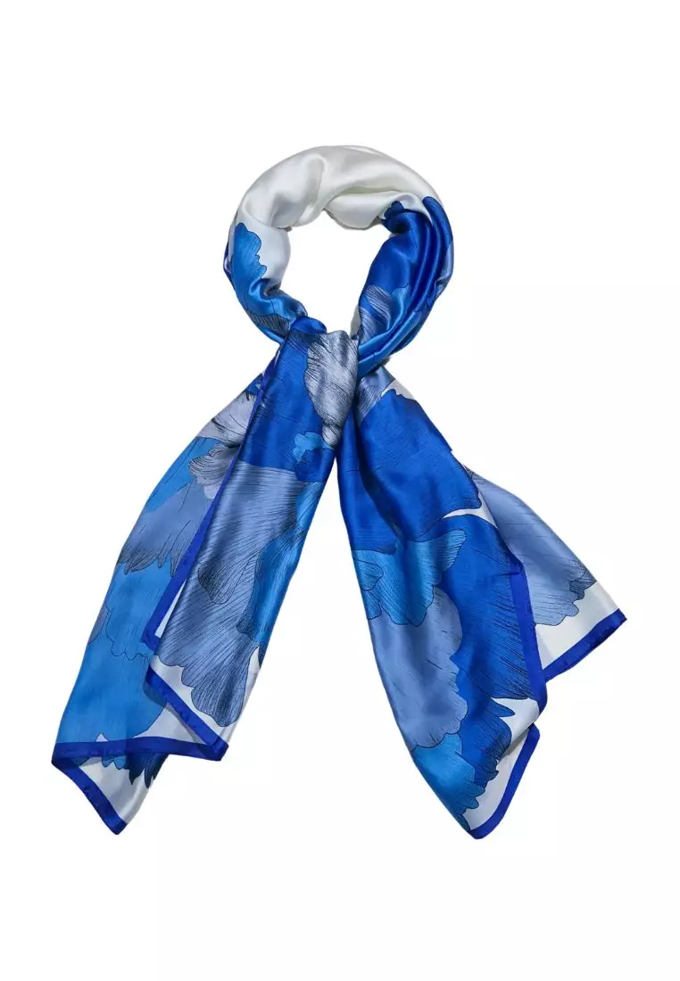 Buy CIGNAL Blue Floral Shawl 2024 Online | ZALORA Philippines