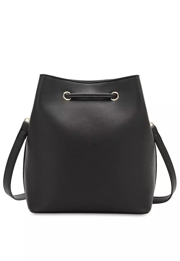 Women's Bucket Bag / Shoulder Bag / Sling Bag / Crossbody Bag - Black