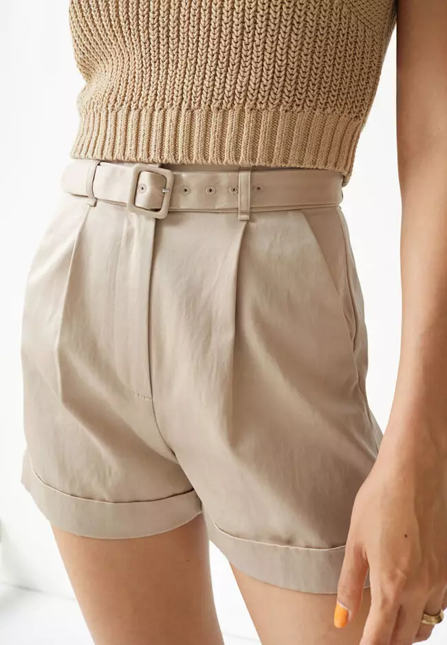 Belted Shorts