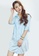 LYCKA blue SWW9003-Lady One Piece Casual Nightgown (Blue) 0E740AA36770E5GS_1