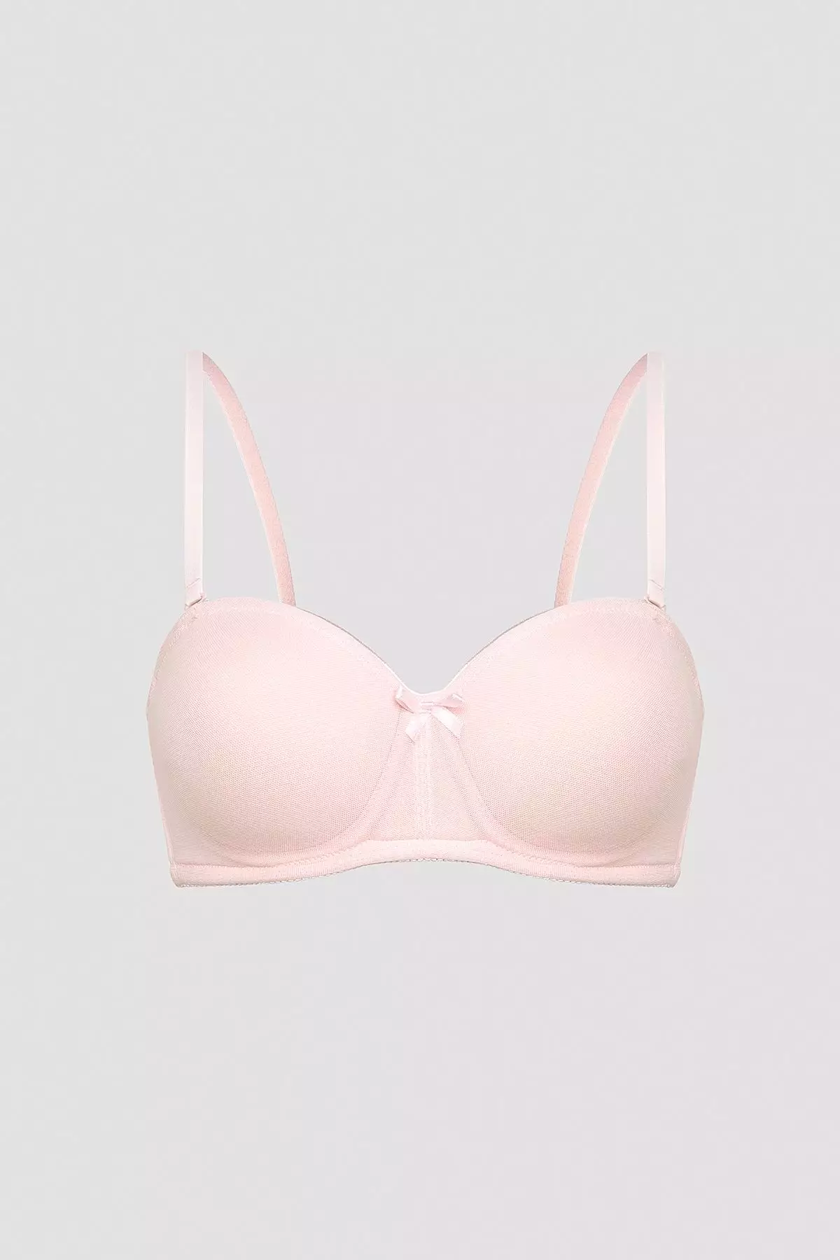 Pink Lifting Underwire Unfilled Lotus Bra